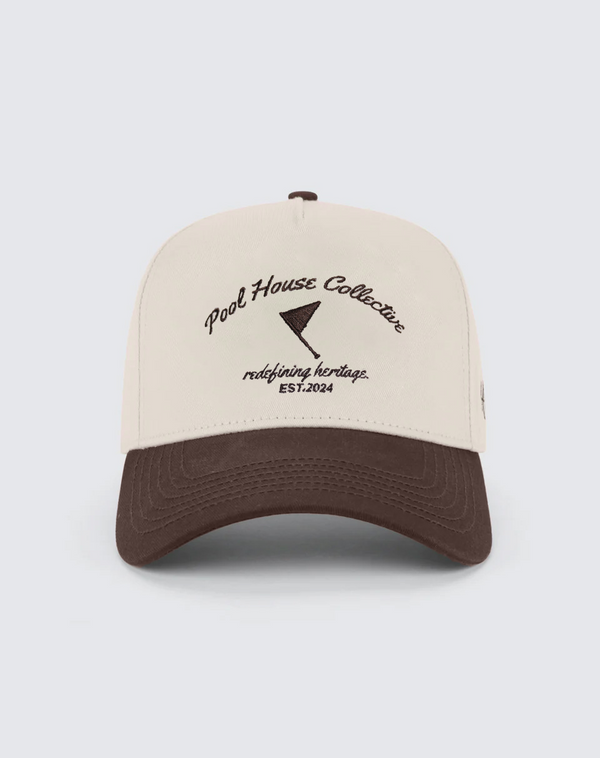 FALL COLLECTION VINTAGE SNAPBACK BROWN & CRÉME