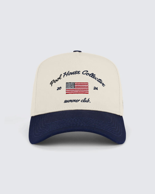 SUMMER CLUB VINTAGE SNAPBACK NAVY